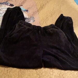 Women’s velvet like joggers super cute. Size small